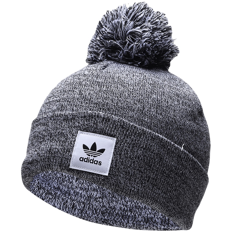 adidas阿迪达斯三叶草男帽运动帽休闲针织毛线帽子ED8031