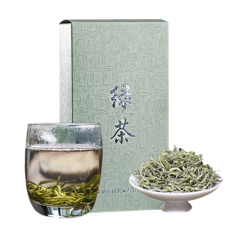 2022年头春茶 新茶 茗纳百川 云南绿茶滇绿茶芽尖 明前早春茶 单芽银丝 250克/盒