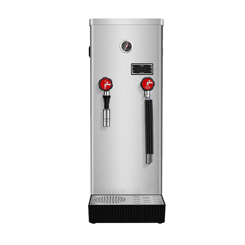 Midea/美的商用MK-EZ10LA/EZ212LA蒸汽开水机奶泡机烧水器开水器电热式开水器步进式全自动