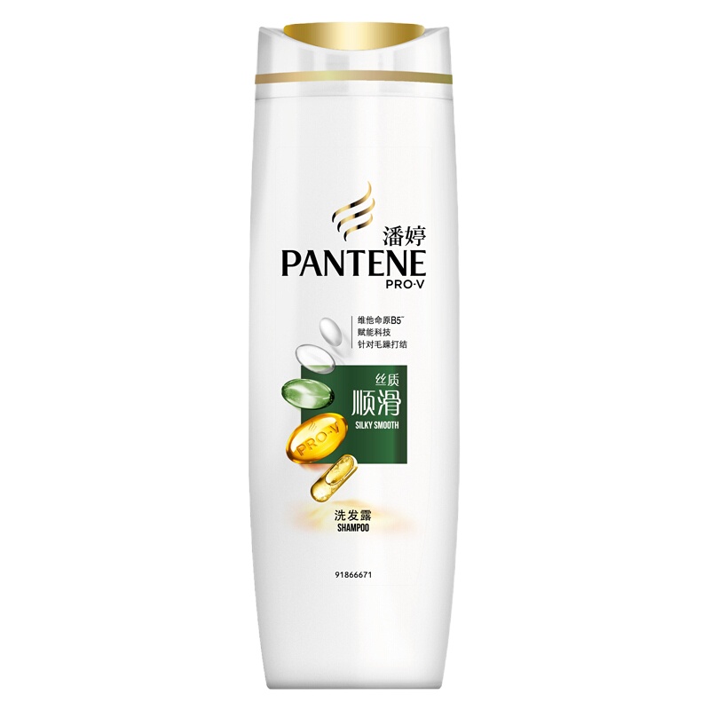 潘婷(PANTENE)400ml去屑洗发水丝质顺滑(柔顺 水润 光泽 新老包装随机发货) 单瓶装