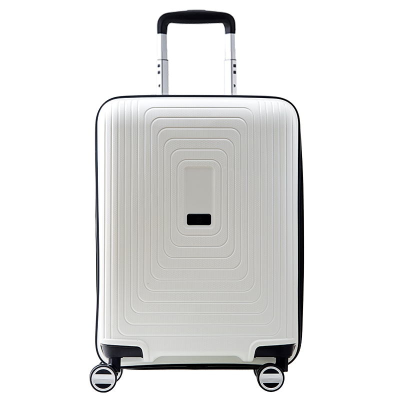 苏宁极物 轻盈PP拉链箱旅行箱登机箱 20寸