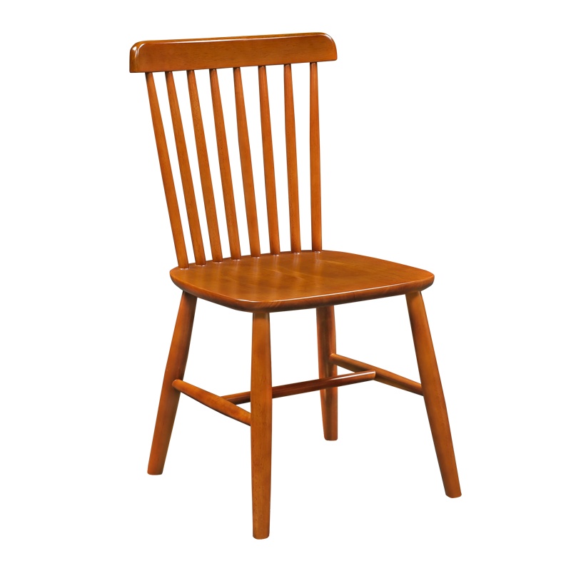 [红心家居]纯实木现代简约餐椅餐厅家具休闲椅电脑椅