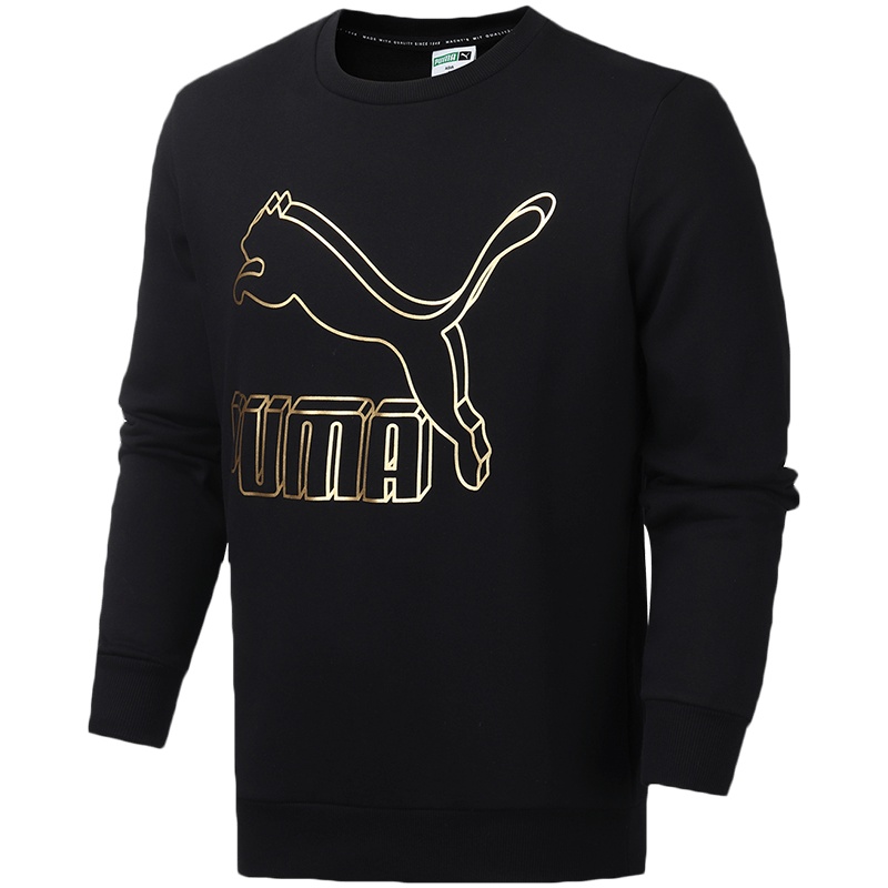PUMA彪马男装运动服休闲针织圆领卫衣595892