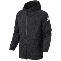 adidas阿迪达斯男子外套夹克连帽休闲运动服DM5274 L DM5274黑色