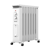 飞利浦(PHILIPS)油汀取暖器AHR3144YA家用电暖器节能省电暖气静音恒温取暖炉烘衣架可移动大面积取暖