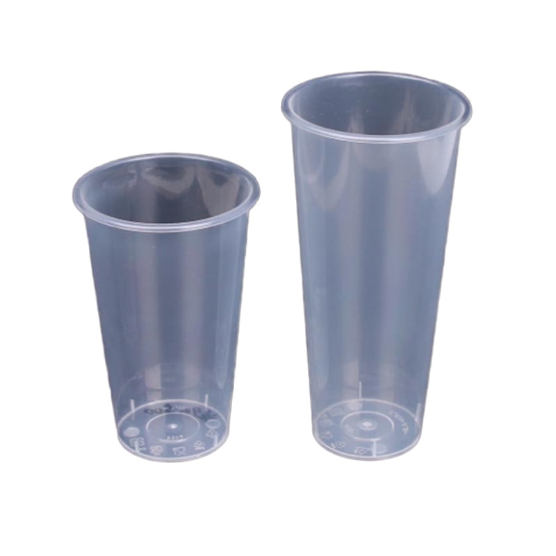 渤洋 90口径500ML高透PP注塑杯透明杯 无盖款 500个/箱