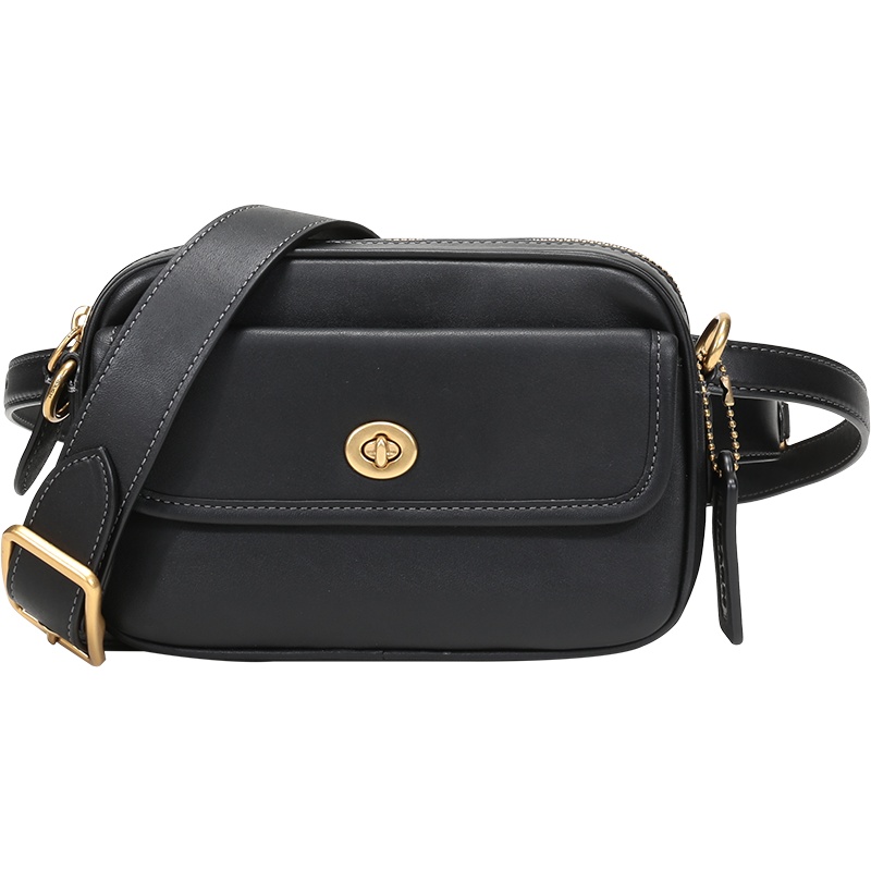 [品牌直供] COACH 蔻驰 女士专柜款皮革胸包斜挎包腰包3640