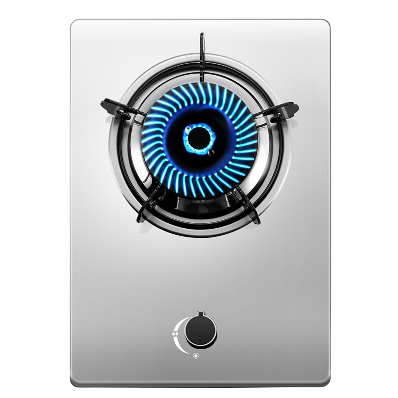 欢呼好太太 3.8KW不锈钢单眼灶燃气灶 A1 嵌入式单灶煤气灶 台式灶具灶台灶头家用厨房 液化气炉灶 台嵌两用