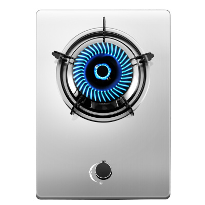 欢呼好太太 3.8KW不锈钢单眼灶燃气灶 A1 嵌入式单灶煤气灶 台式灶具灶台灶头家用厨房 液化气炉灶 台嵌两用