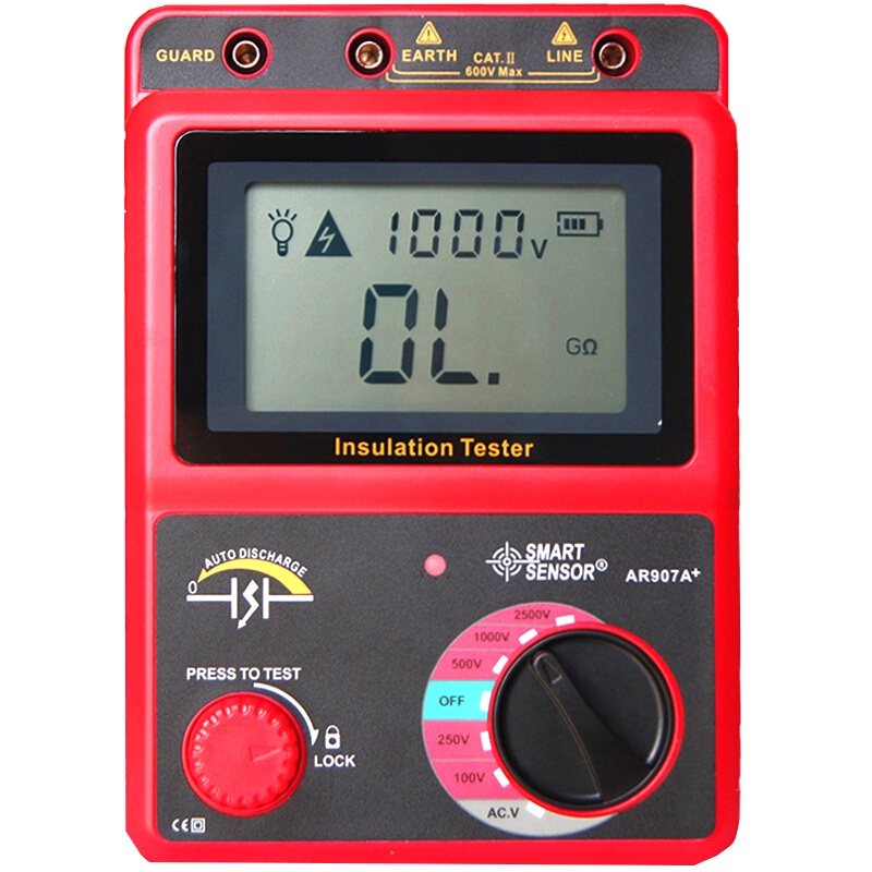 希玛 AR907A+ 数字兆欧表 单位(件)