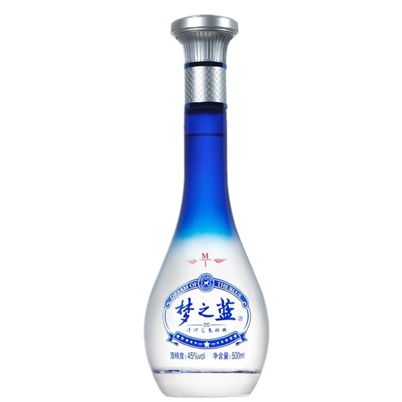 [洋河久享仕专卖店]洋河蓝色经典梦之蓝M1 白酒45度500ml*1瓶