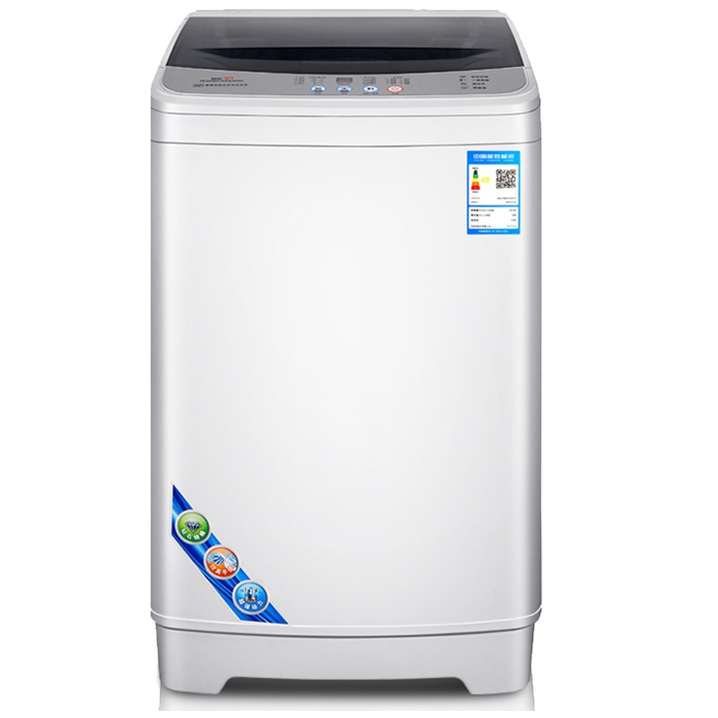 夏新(AMOI) XQB100-858透明灰 10kg 大容量小巧不占地可预约全自动波轮洗衣机