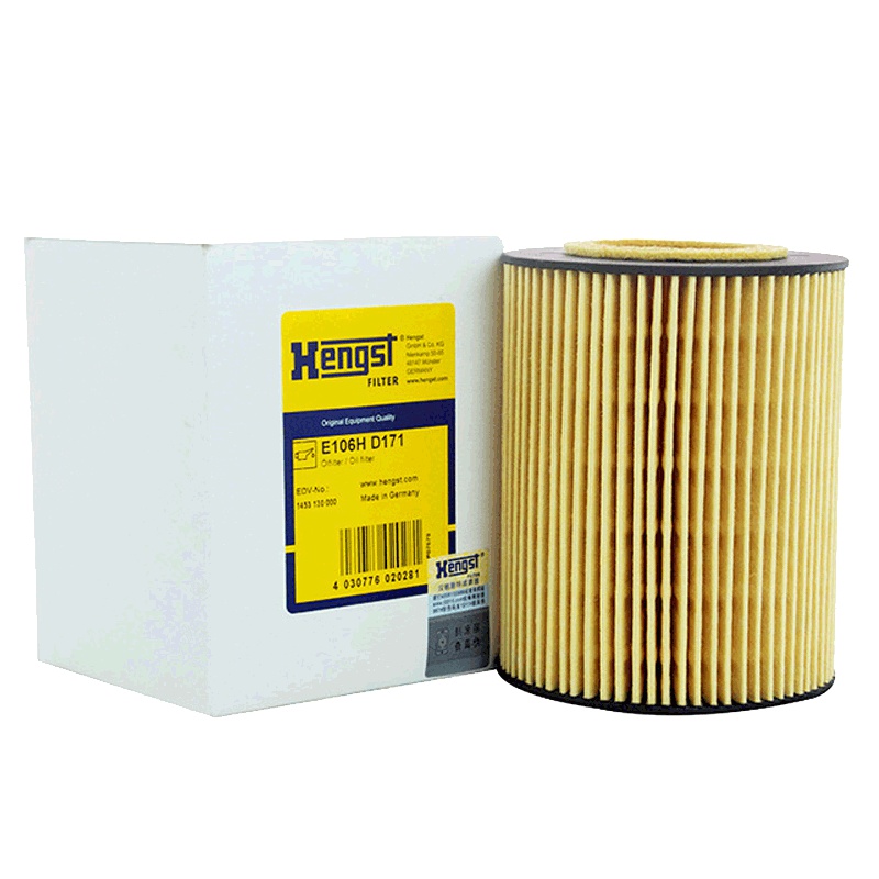 汉格斯特(hengst)机油格滤清器纸芯E106H D171适用于神行者2沃尔沃XC6/0XC90/S60/V60