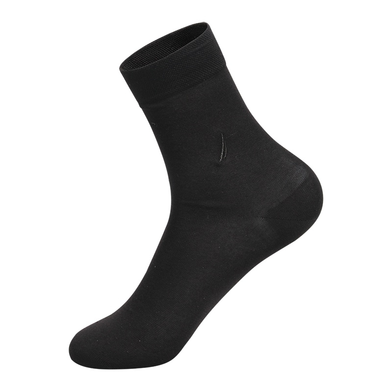 Nautica/诺帝卡男士莫代尔真丝绅士中筒袜