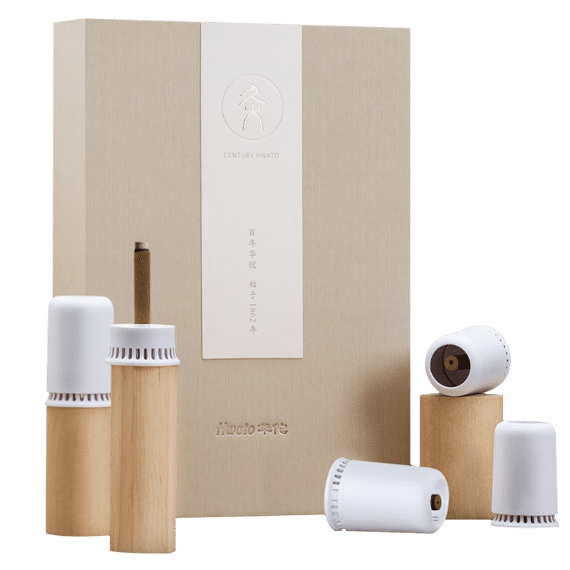 [1次不到1元]华佗牌 Hwato艾灸SAT-A-012艾灸贴艾草艾灸盒艾条小筒灸随身灸仪器家用艾绒艾柱可贴膝盖中医保健