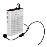 Philips/飞利浦SBM210+FM无线麦 小蜜蜂扩音器教师导游教学喊话迷你扩音器 便携MP3音箱录音小音响