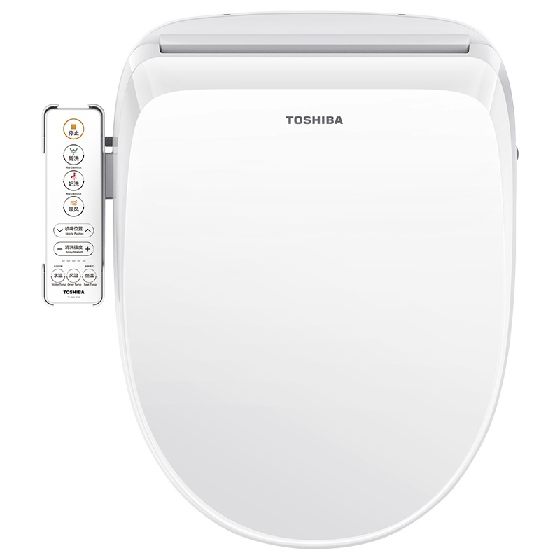 东芝TOSHIBA智能马桶盖家用马桶坐便器遥控手柄即热暖风烘干座圈加热冲洗马桶盖官方授权0.1秒即热新T3系列