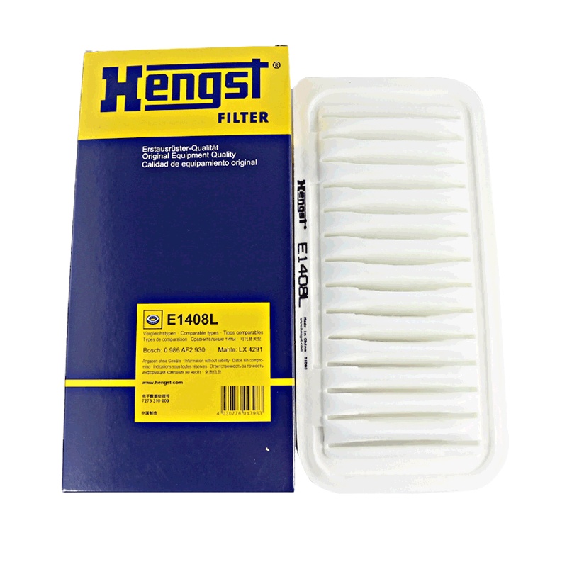 汉格斯特(hengst)空气滤E1408L适配炫丽1.5L/酷熊