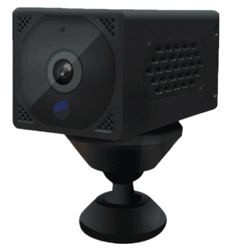 4G摄像头可手机远程高清夜视监控器车用家用无需网络免插电一体机 4G版 1080P 录像24小时 官方标配[64G录像卡