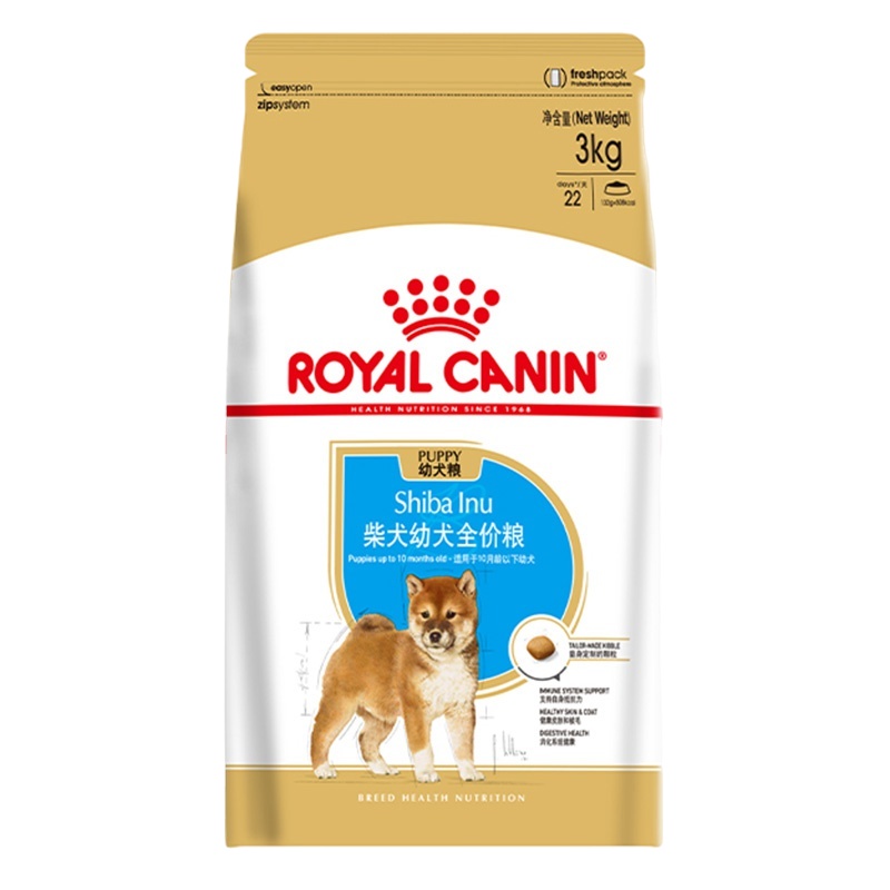 皇家(royal canin) 狗粮 柴犬 幼犬狗粮 SIJ29 3kg