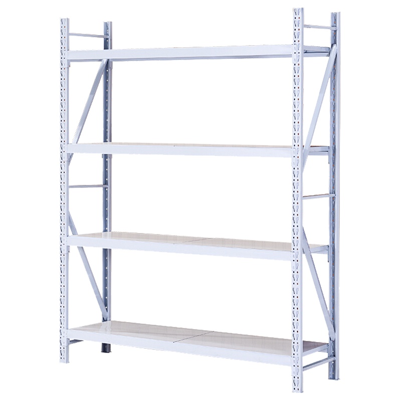 格具(GEJU)仓储货架家用置物架储物架展示架承重100kg/1层主架1200*500*2000mm四层