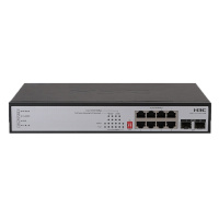 华三(H3C)S1210F-PWR 8口千兆非网管POE企业级交换机 1000Mbps 千兆以上 千兆以太网交换机
