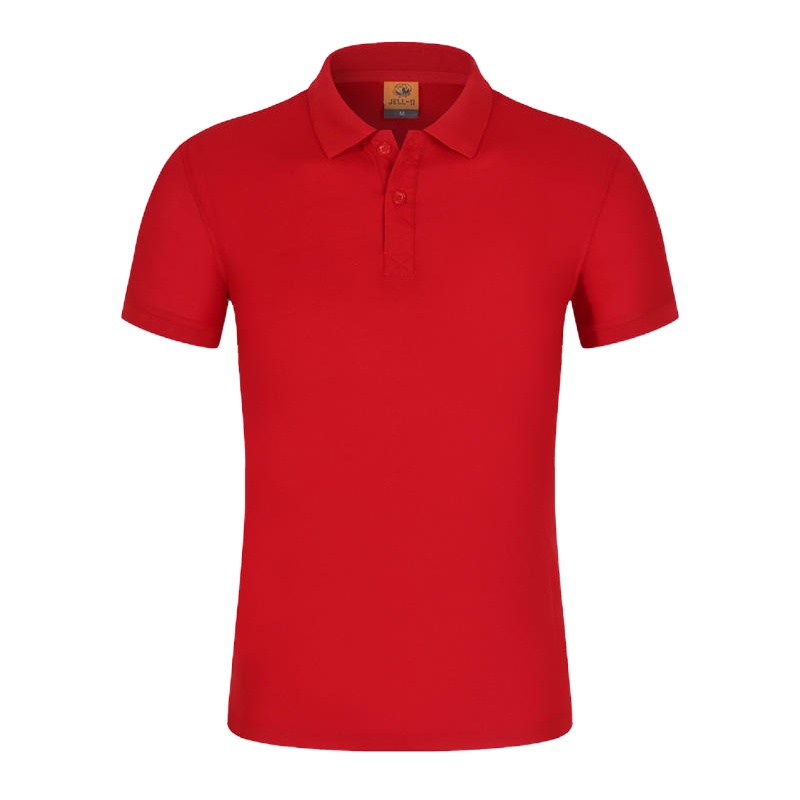 纯色短袖翻领T恤 2060JE