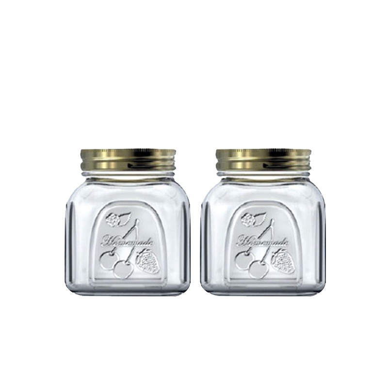 pasabahce帕莎帕琦 土耳其进口玻璃密封罐密封瓶茶叶罐泡菜果酱奶粉罐家用欧式储物罐1000ml两支装