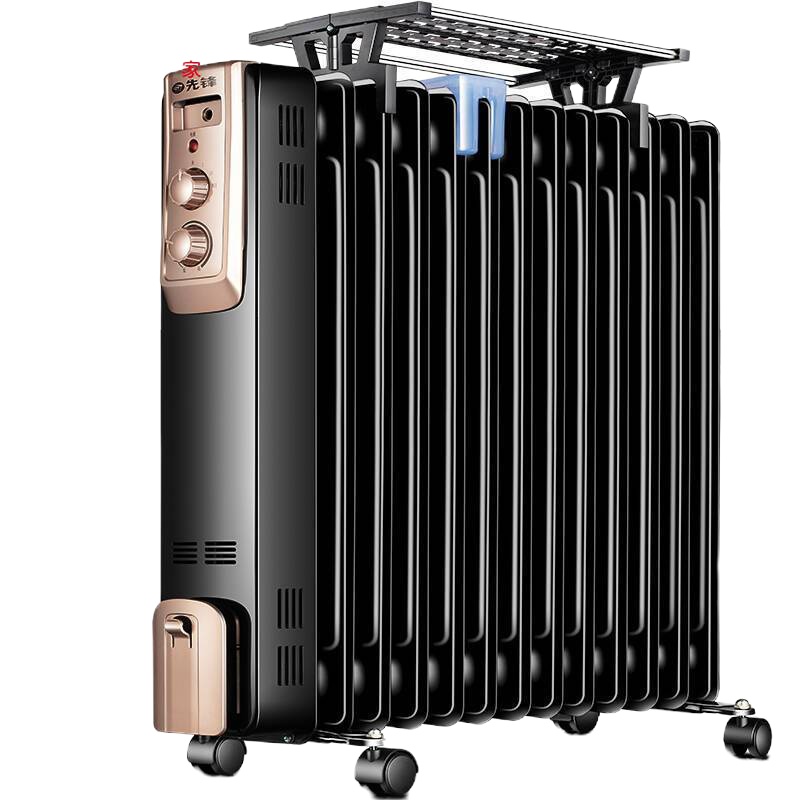先锋取暖器 电暖器 家用 13片全屋速暖电热油汀 静音节能 烘衣加湿DYT-Z2