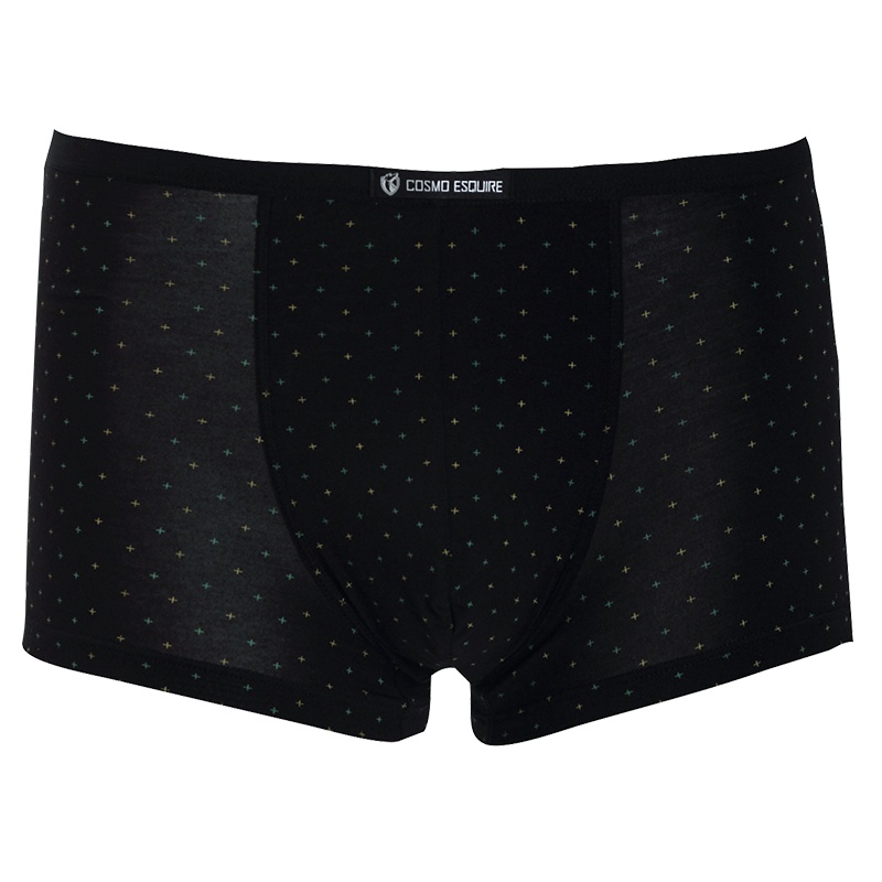 都市丽人4条装亲肤透气型男舒适十字星平角组合男士内裤4K8A43