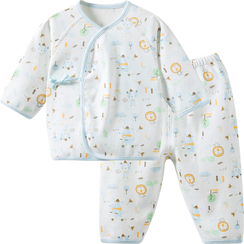 哈贝比（happyB） 儿童保暖内衣套装 婴幼儿和尚服 新生儿衣服 男女宝宝春秋内衣