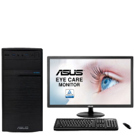 华硕(ASUS)D349SD 20L机箱 U5580 4G 1T 21.5 全国产商用台式机