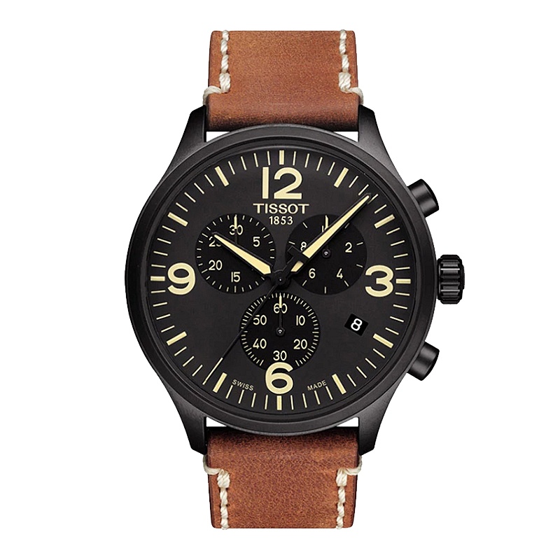 Tissot天梭速驰系列皮带男士石英表T116.617.36.057.00