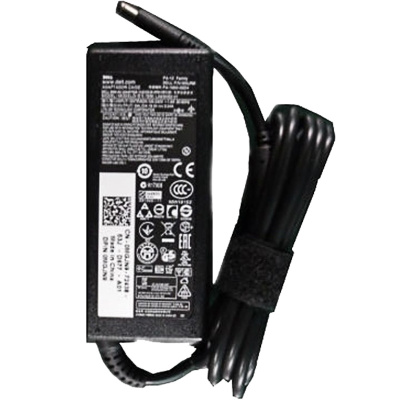 戴尔(DELL)XPS13 9360小口笔记本电源适配器 3467电脑充电器充电线 65W(19.5V 3.34A)