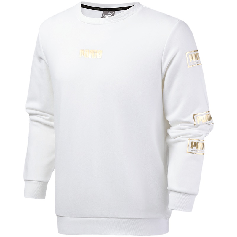 PUMA彪马男装运动服圆领卫衣休闲长袖套头衫581764