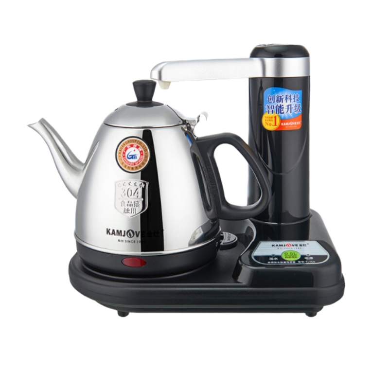 Cooskin电热水壶抽水器电茶壶整套茶具304不锈钢热水壶 金灶T-15A