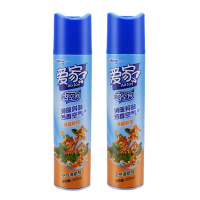 爱家 喷雾型空气清新剂300ml 5瓶车用芳香剂厕所去异味室内芳香剂 套装