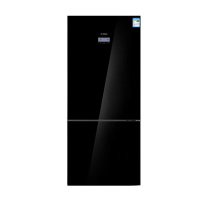 博世(BOSCH)KGN49SB40C 431升 两门冰箱 家用大容量双门冰箱 风冷无霜 玻璃面板 一级节能