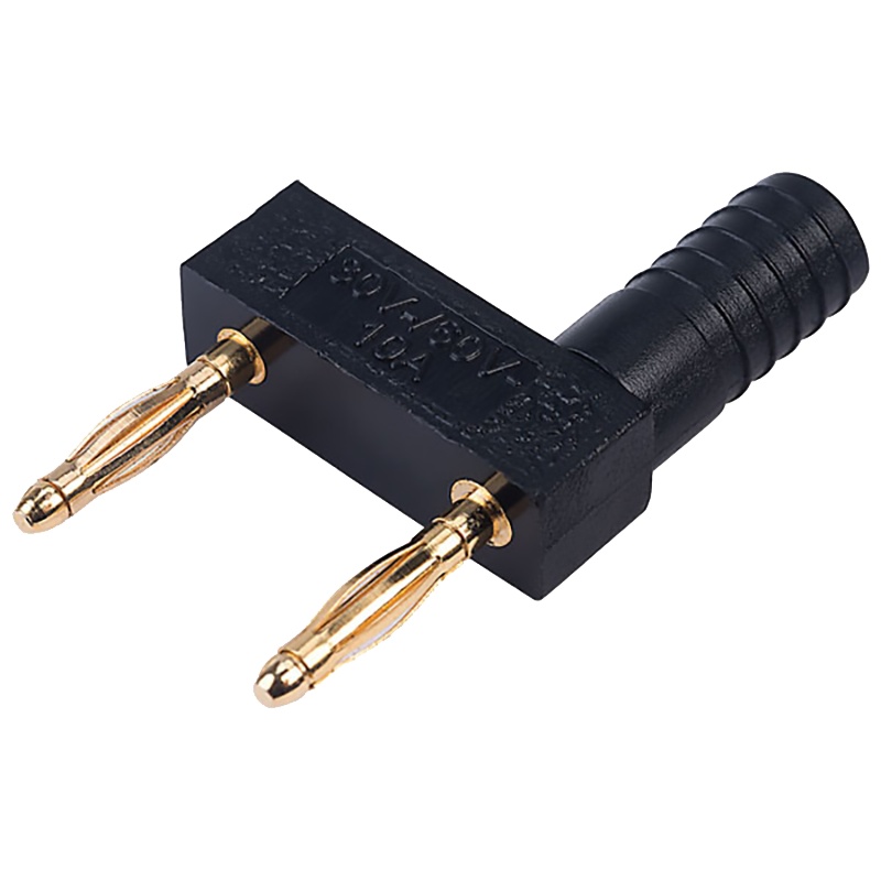 纯铜2mm香蕉插座短路插间距12mm 10个