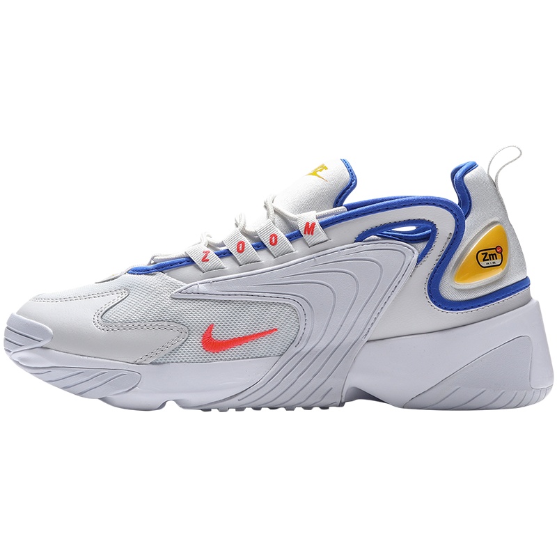 NIKE耐克男鞋休闲鞋ZOOM 2K潮流复古熊猫老爹运动鞋AO0269