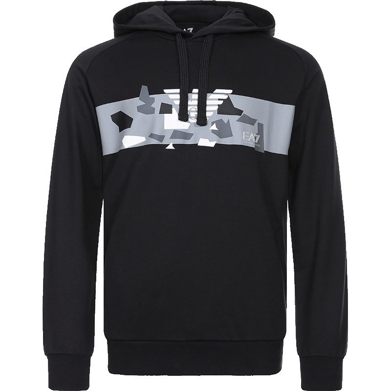 EMPORIO ARMANI EA7 阿玛尼 男士棉质连帽卫衣运动衫 3GPM25 PJ05Z