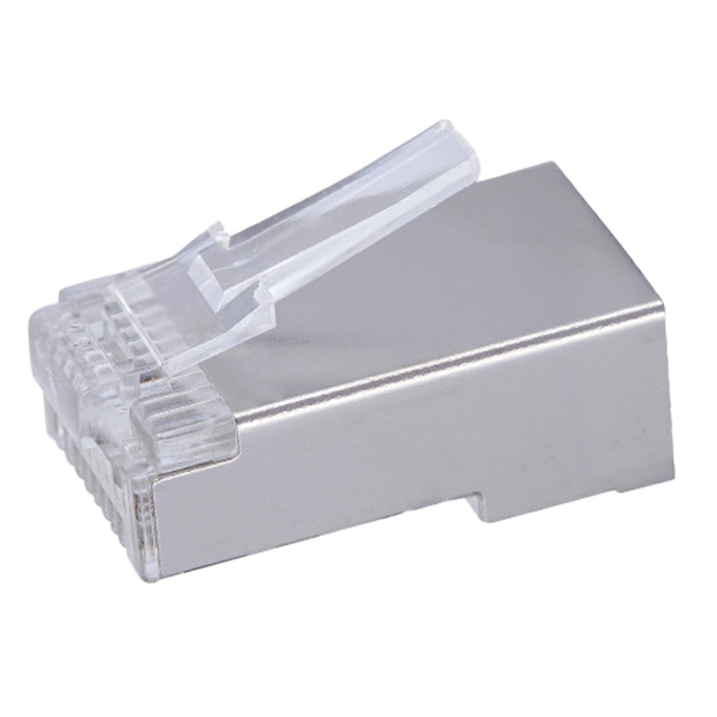 丽贴 LN-SJT05-TP 超五类通孔屏蔽网络水晶头 透明50颗 ( 单位:件)