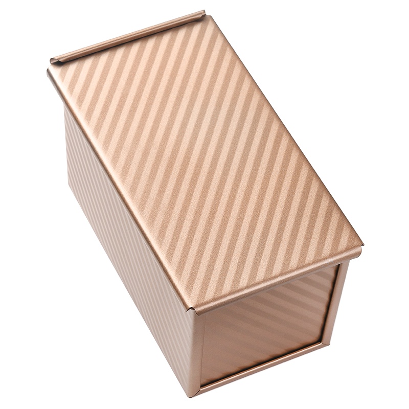 吐司模具450g带盖土司烤箱用烘焙吐司盒子家用烤面包模具