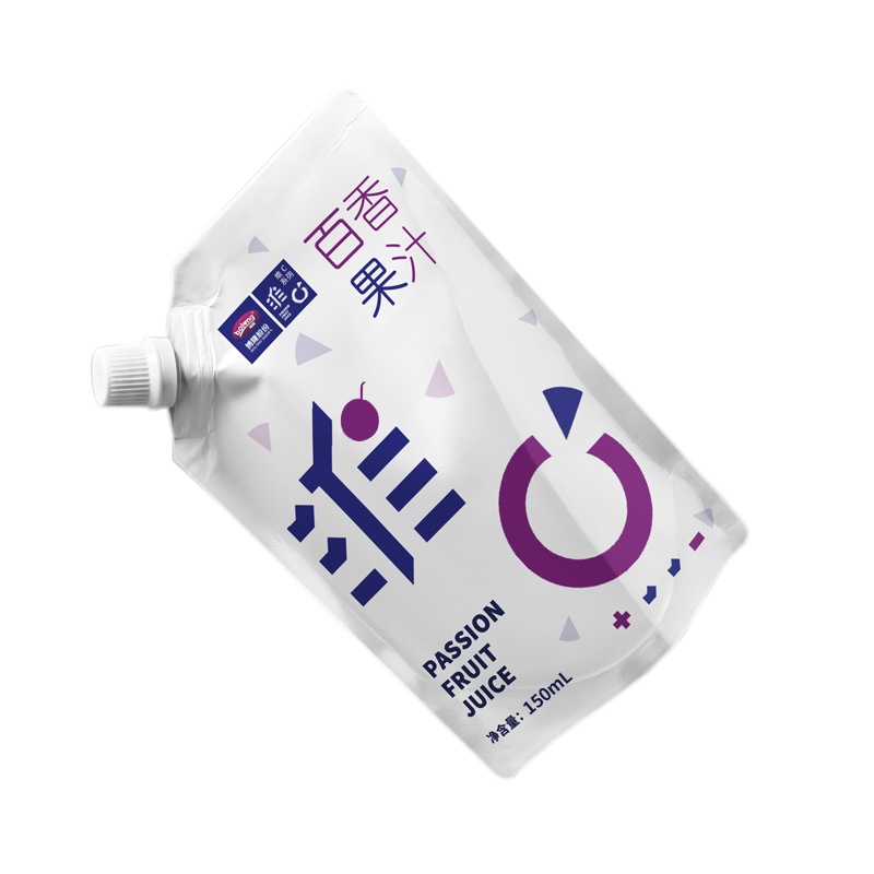 博隆新品百香果汁多维C即饮百香果果汁网红办公室下午茶150mLX5袋