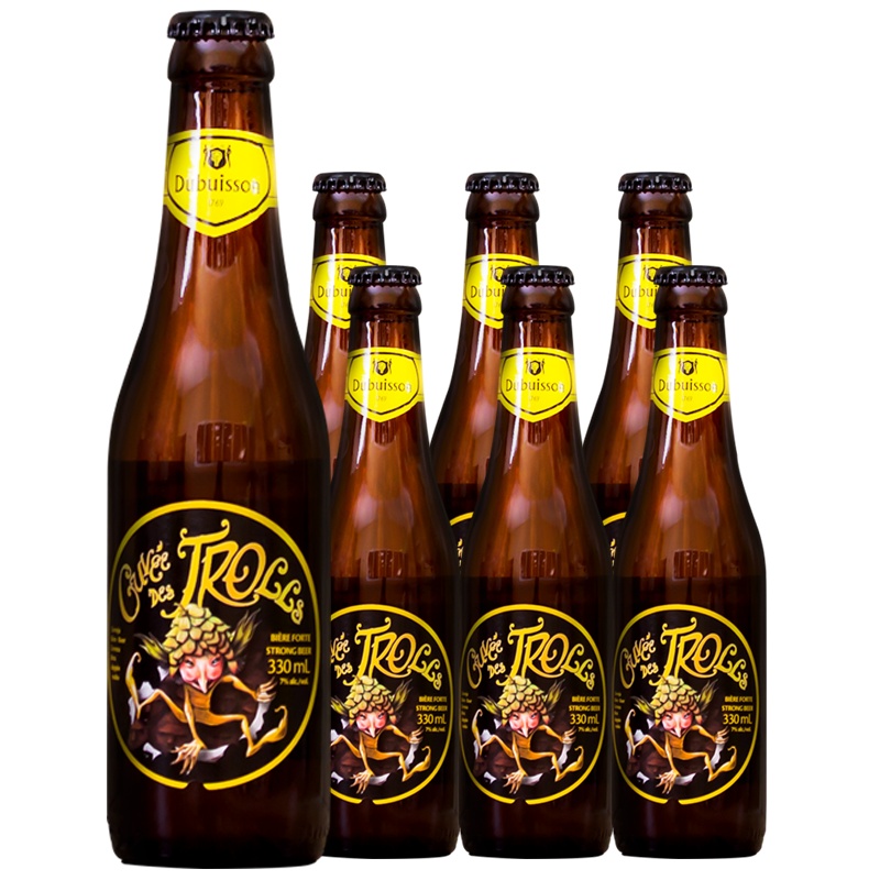 行货正品山树精窖藏啤酒 比利时原装进口精酿啤酒330ml*6瓶装