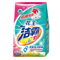 洁霸（Attack）亮彩无磷洗衣粉2.5kg袋装（花王出品）