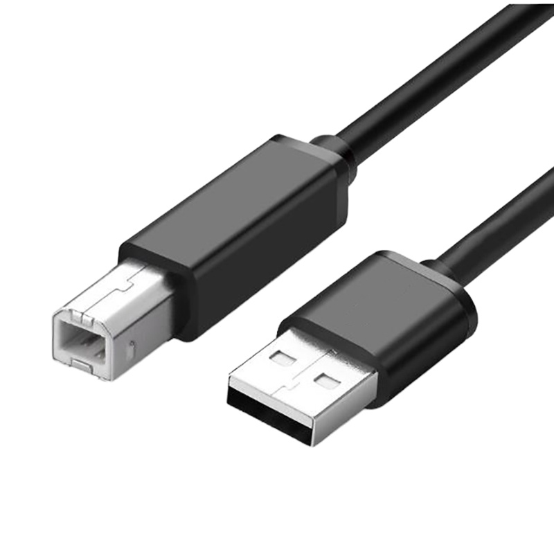 绿联 usb打印机数据线电脑连接线加长转方口方头5米通用佳能惠普