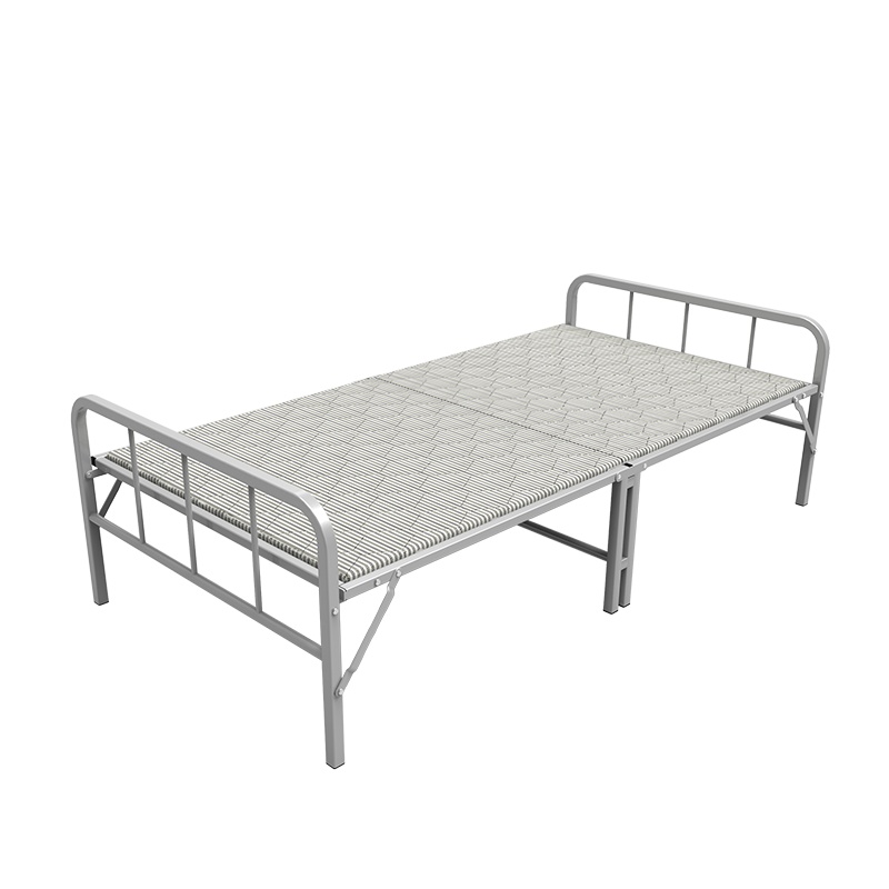 瑞仕达1m1.2米折叠床单人家用成人木板简易铁架硬板出租用房板式经济型