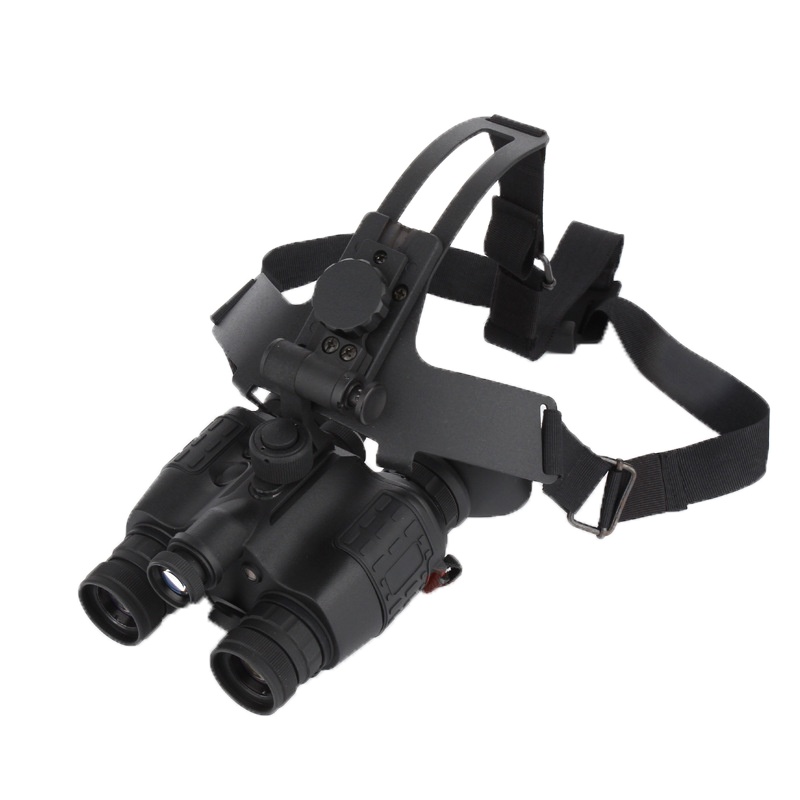 自由虎新款1x26红外线激光头盔夜视仪高清双筒望远镜户外观察夜视镜