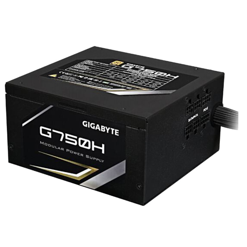 技嘉（GIGABYTE）750W 台式机电脑金牌电源 日系电容80 Plus静音电源 GP-G750H电脑电源